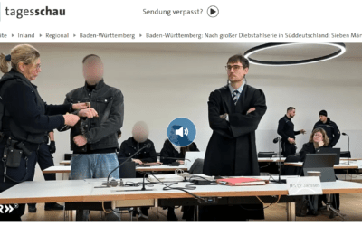 Landgericht Freiburg: Urteil im Großverfahren wegen Einbrüchen in Rathäusern und Aufbrüchen von Geldautomaten (Bandendiebstahl)